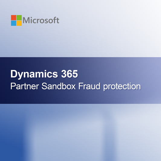 Dynamics 365 Partner Sandbox Fraud Protection