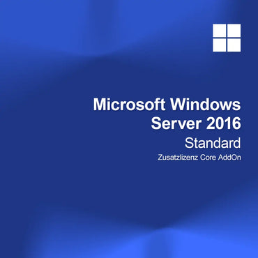 Microsoft Windows Server 2016 Standard Additional License Core AddOn