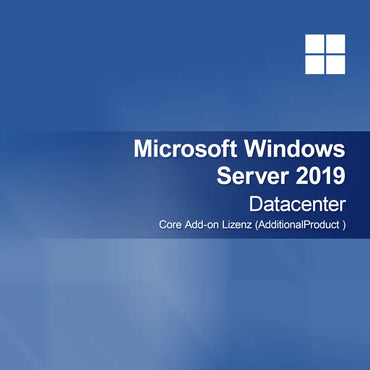 Microsoft Windows Server 2019 Datacenter - Core Add-on License (AdditionalProduct )