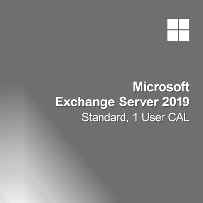 Microsoft Exchange Server 2019 Standard, 1 User CAL